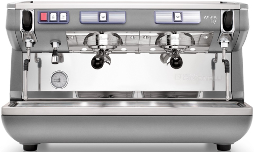 Кофемашина рожковая полуавтоматическая NUOVA SIMONELLI APPIA LIFE 2GR S 220V METALLIC GREY+HIGH GROUPS+ECONOMIZER