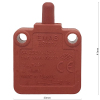 Микровыключатель BS1012 1но+1нз, 250 в AC, 16 а